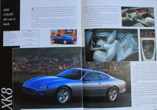 Jaguar XK Daimler Modellprogramm 1997 Automobilprospekt (2024)