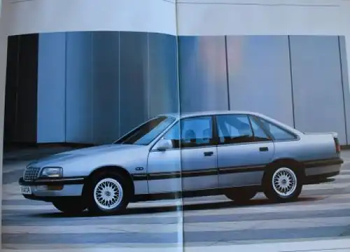 Opel Senator 3.0i Modellprogramm 1989 Automobilprospekt (2027)