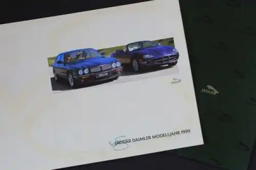 Jaguar XK Daimler Modellprogramm 1999 Automobilprospekt (2035)