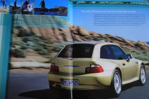 BMW Z3 Roadster Modellprogramm 2001 Automobilprospekt (2126)