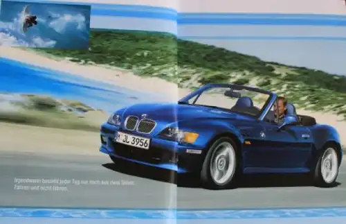 BMW Z3 Roadster Modellprogramm 2001 Automobilprospekt (2126)