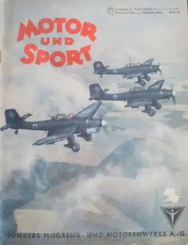 "Motor & Sport" Motor-Zeitschrift Pössneck 1942 (2145)