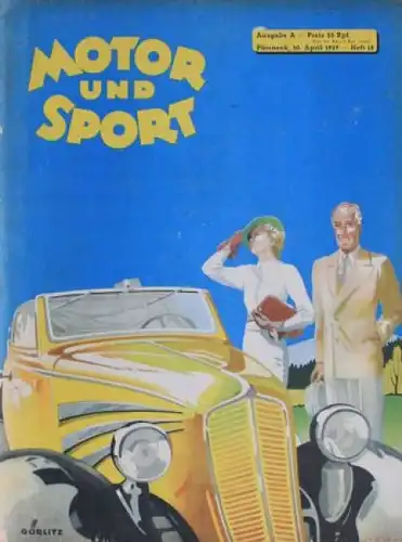 "Motor & Sport" Motor-Zeitschrift Pössneck 1939 (2146)