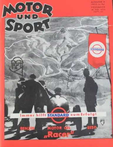 "Motor & Sport" Motor-Zeitschrift Pössneck 1933 (2169)