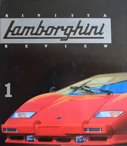 Pasini "Rivista Lamborghini Review 1" Lamborghini-Historie 1988 (2309)