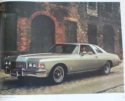 Buick Modellprogramm 1976 Automobilprospekt (1053)