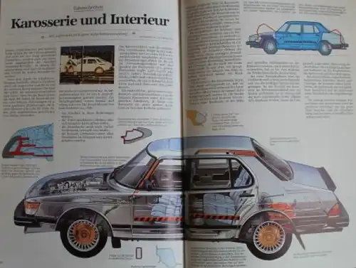 Saab 900 Modellprogramm 1985 Automobilprospekt (1060)