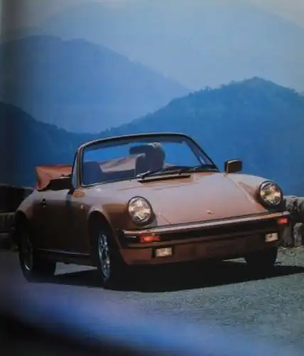 Porsche 911 Carrera Turbo Modellprogramm 1986 Automobilprospekt (1531)