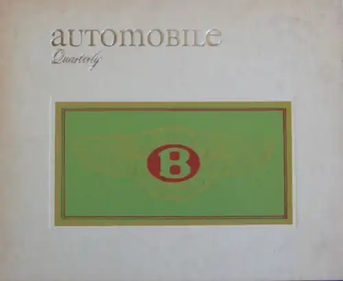 "Automobil Quarterly" Volume 6 Ausgabe 4 Autohistorie 1968 (1867)