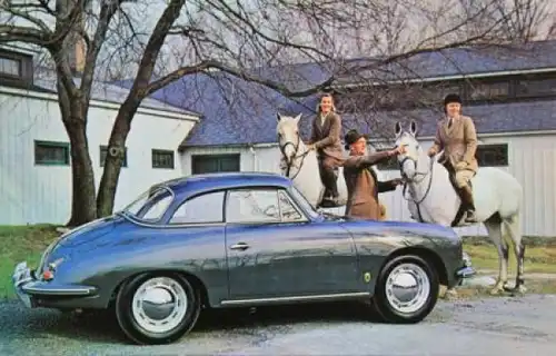 Porsche 356 B 1964 Werks-Postkarte (7169)