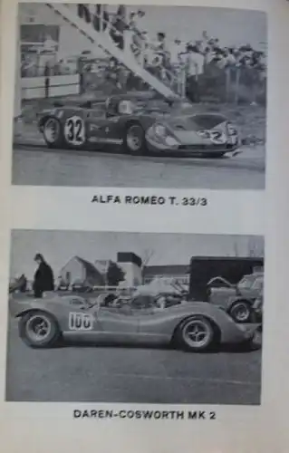 "Grand-Prix de Spa" Francorchamps Mai 1970 Rennprogramm signiert v. Jacky Ickx (9898)