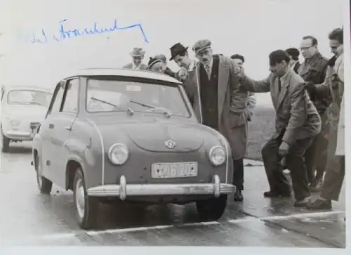 Richard von Frankenberg Rennfahrer 1956 Original-Autogramm (9907)