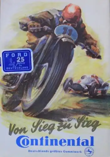 ADAC "Eifelrennen" Nürburgring 1950 Rennprogramm (9919)