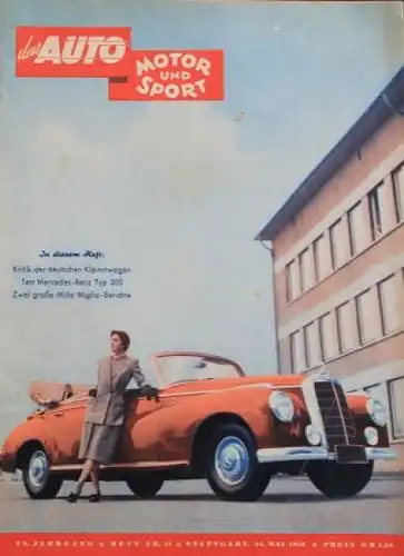 "Das Auto, Motor & Sport" Auto-Magazin 1952 (9968)