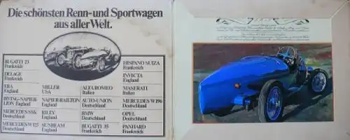 BV Aral 1967 "Dokumente des Automobil Sports" Rennsport-Sammelmappe (9976)