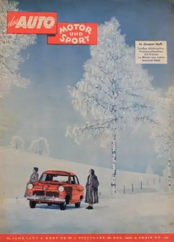 "Das Auto, Motor & Sport" Auto-Magazin 1952 (9977)