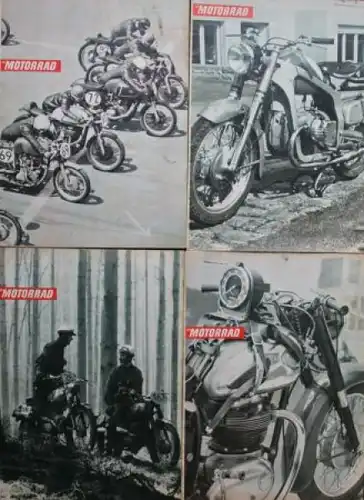 "Das Motorrad" Motorrad-Zeitschrift 1964 acht Ausgaben (9987)