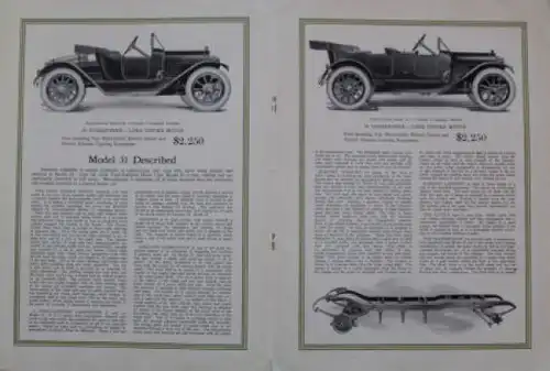 Pope-Hartford 40 Modellprogramm 1913 Automobilprospekt (0012)