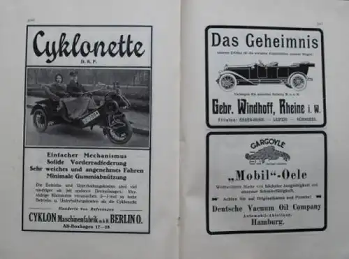 Vogel "Der Motorwagen und seine Behandlung" Fahrzeugtechnik 1912 (8858)