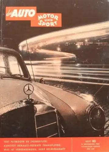 "Das Auto, Motor & Sport" Auto-Magazin 1957 (0531)