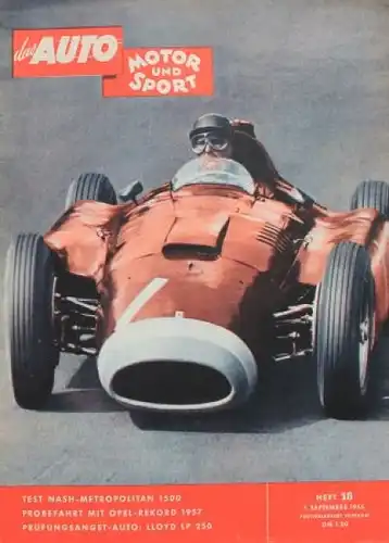 "Das Auto, Motor & Sport" Auto-Magazin 1956 (0538)