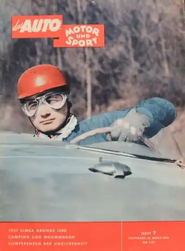 "Das Auto, Motor & Sport" Auto-Magazin 1956 (0539)
