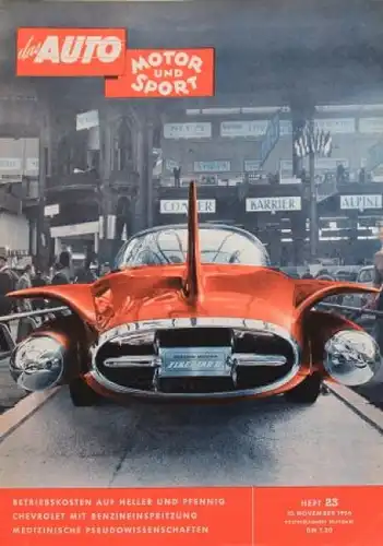 "Das Auto, Motor & Sport" Auto-Magazin 1956 (0554)