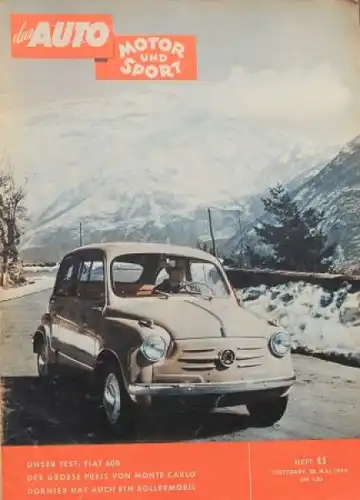"Das Auto, Motor & Sport" Auto-Magazin 1955 (0562)