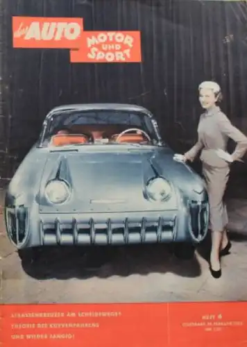 "Das Auto, Motor & Sport" Auto-Magazin 1955 (0574)