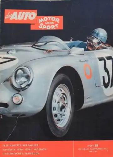 "Das Auto, Motor & Sport" Auto-Magazin 1955 (0578)