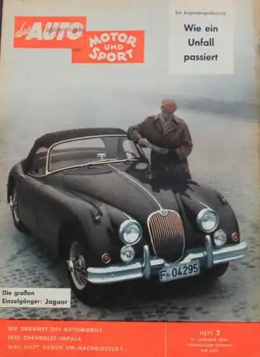 "Das Auto, Motor & Sport" Auto-Magazin 1959 (0581)