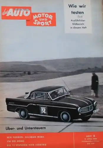 "Das Auto, Motor & Sport" Auto-Magazin 1959 (0643)