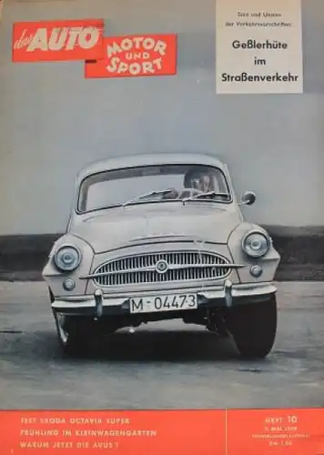 "Das Auto, Motor & Sport" Auto-Magazin 1959 (0675)