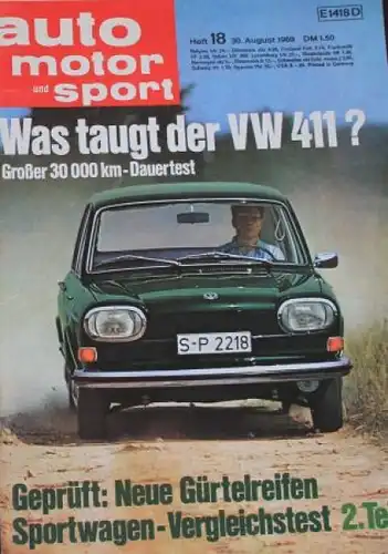 "Auto, Motor & Sport" Auto-Magazin 1969 (0677)