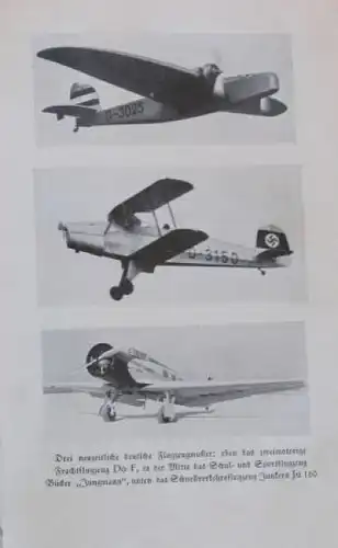 Schulz-Bley "Flieger voran!" Flugzeug-Historie 1933 (0746)