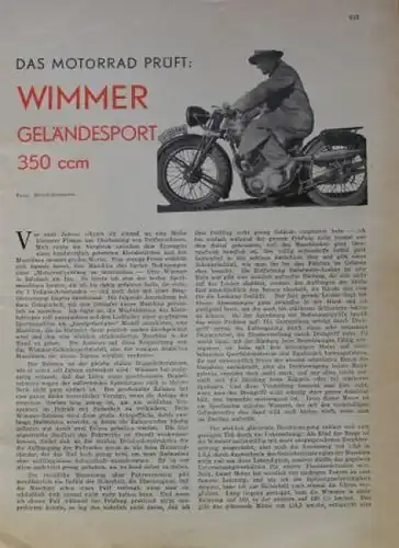 "Das Motorrad" Motorrad-Zeitschrift 1935 (0803)
