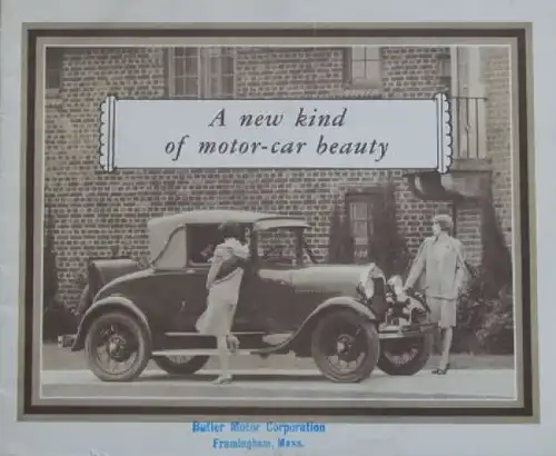 Ford A Modellprogramm 1928 "A new kind of motor-car beauty" Automobilprospekt (1491)