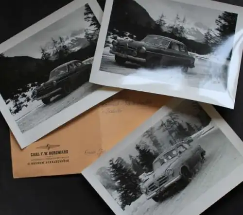 IFA F9 Kombiwagen Modellprogramm 1954 Automobilprospekt (2463)