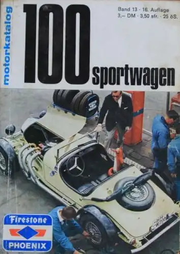 "Motorkatalog - 100 Sportwagen" Automobil-Jahrbuch 1967 (2479)