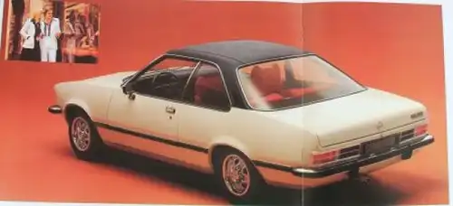 Opel Commodore Modellprogramm 1976 Automobilprospekt (2485)