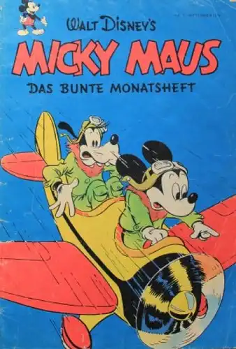 Walt Disney "Micky Maus - Das bunte Monatsheft" Comic-Zeitschrift 1951 (2522)