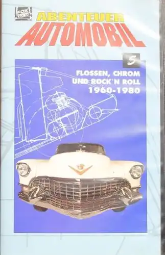 Fox Video 1992 "Abenteuer Automobil" Auto-Werbehistorie VHS-Film (2593)