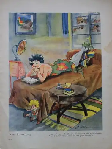 Eysler "Lustige Blätter" Gesellschafts-Magazin 1929 (2601)
