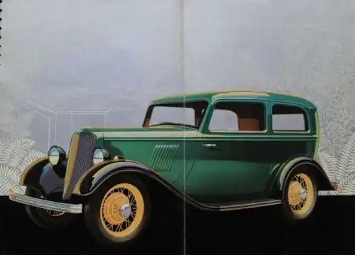 "La Revue Ford" Ford-Firmen-Magazin 1934 (3140)