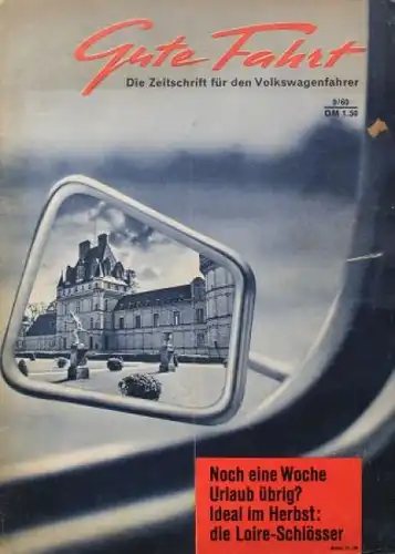 "Gute Fahrt" Volkswagen Zeitschrift 1960 (3156)