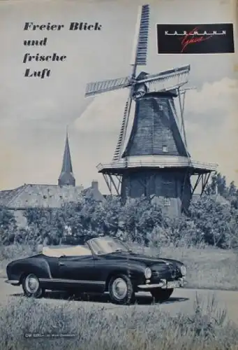 "Gute Fahrt" Volkswagen Zeitschrift 1958 (3171)