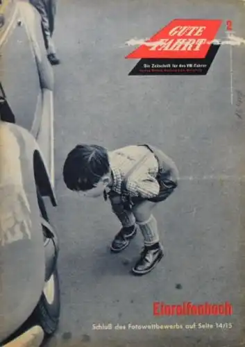 "Gute Fahrt" Volkswagen Zeitschrift 1956 (3212)