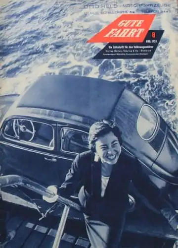 "Gute Fahrt" Volkswagen Zeitschrift 1955 (3223)