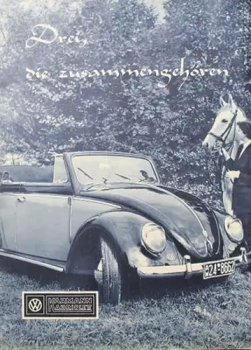 "Gute Fahrt" Volkswagen Zeitschrift 1954 (3257)