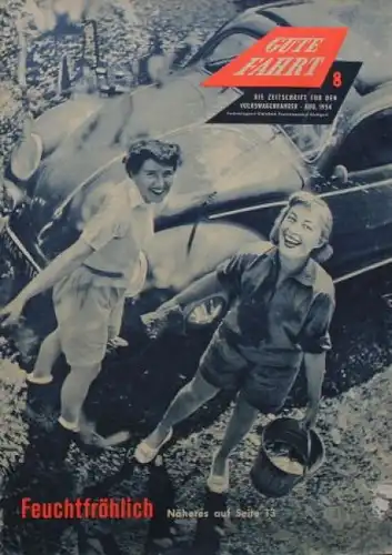 "Gute Fahrt" Volkswagen Zeitschrift 1954 (3266)